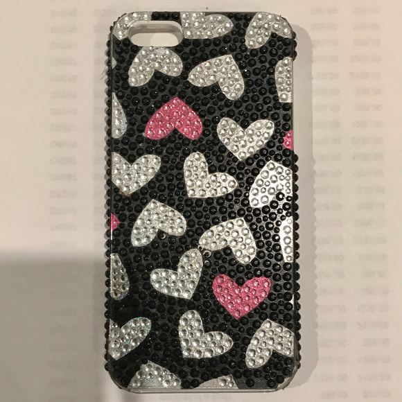 Heard Rhinestones cover/case for IPhone 5 - Picture 4 of 8